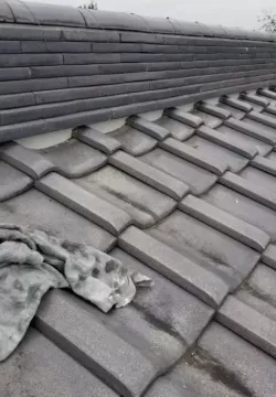 熊谷市　瓦屋根漆喰補修工事のサムネイル